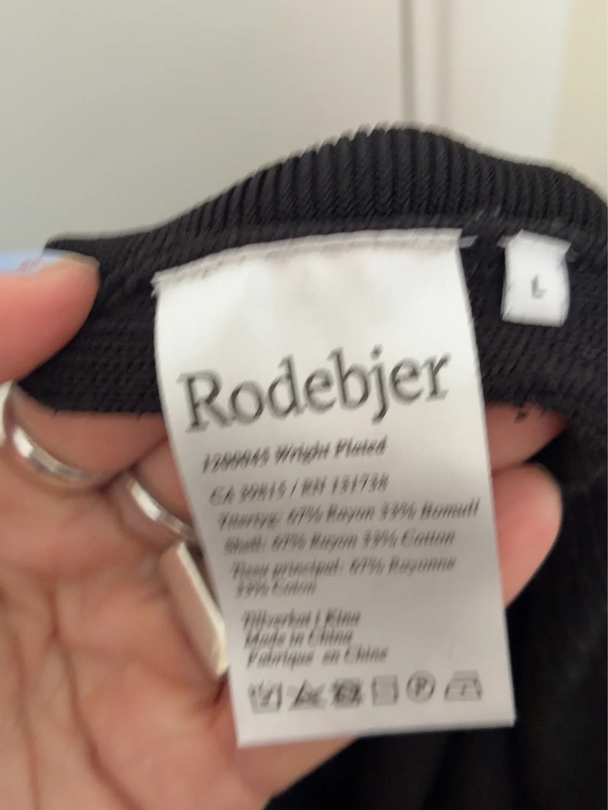 Rodebjer Wright Plated-väst