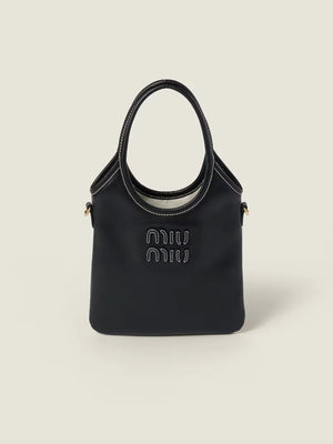 Miu Miu Ivy Leather Handbag Mini-skinnaxelremsväska NWOT