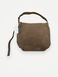 Sandqvist Suede Shopper-axelremsväska NWT