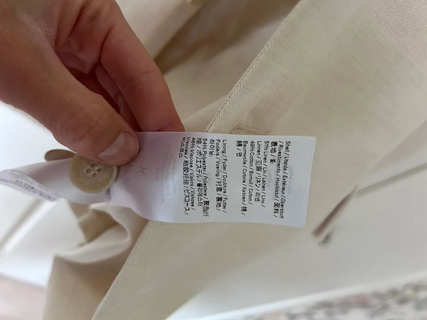 Filippa K Davina Cotton Linen Blazer