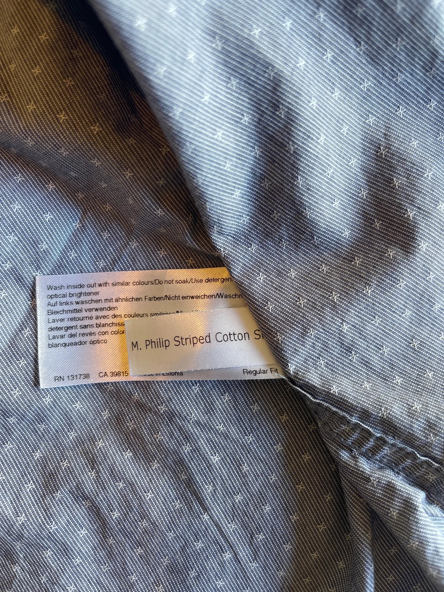 Filippa K M Philip Striped Shirt