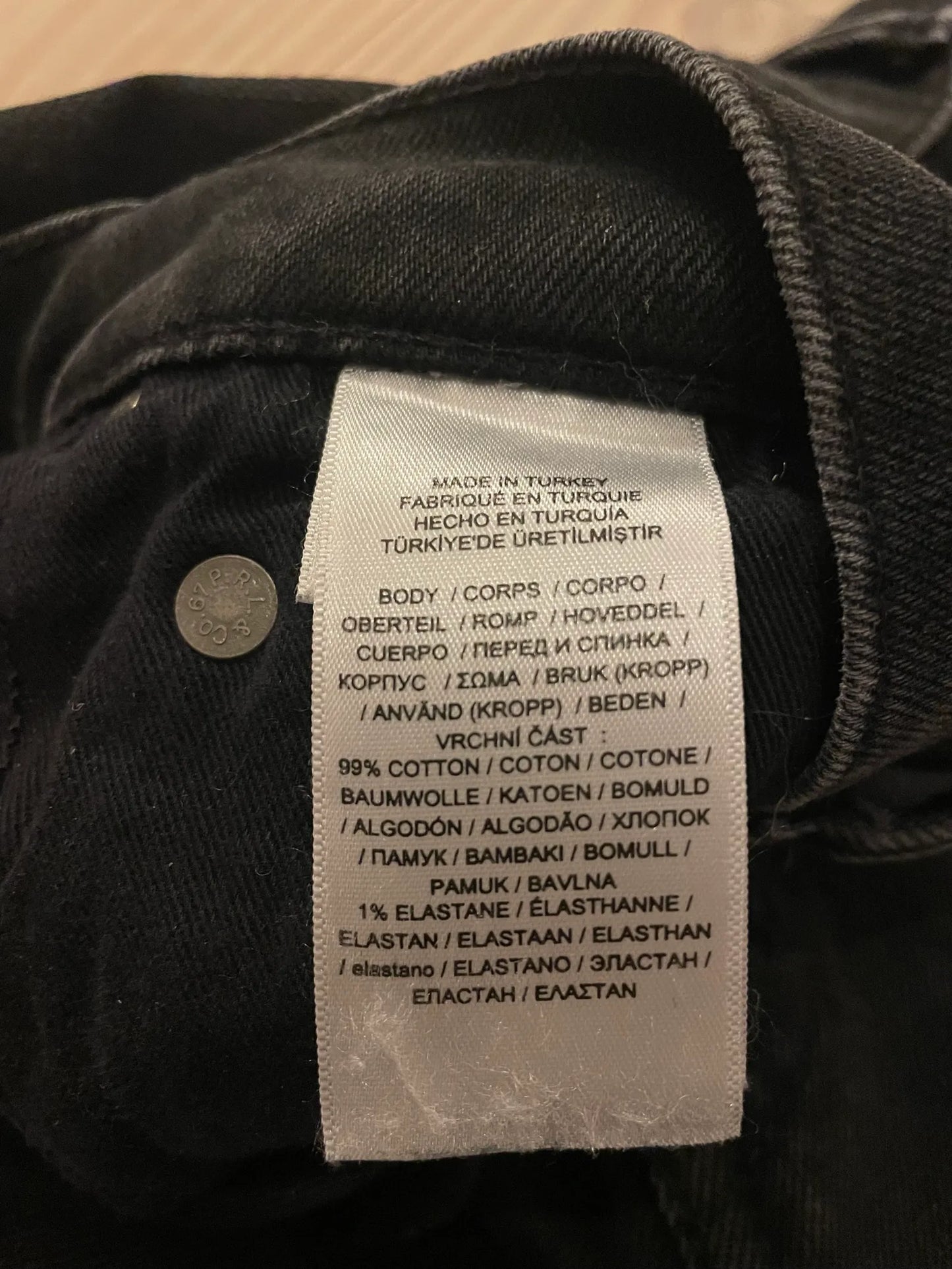 Ralph Lauren Tompkins Skinny High Rise Ankle Jeans