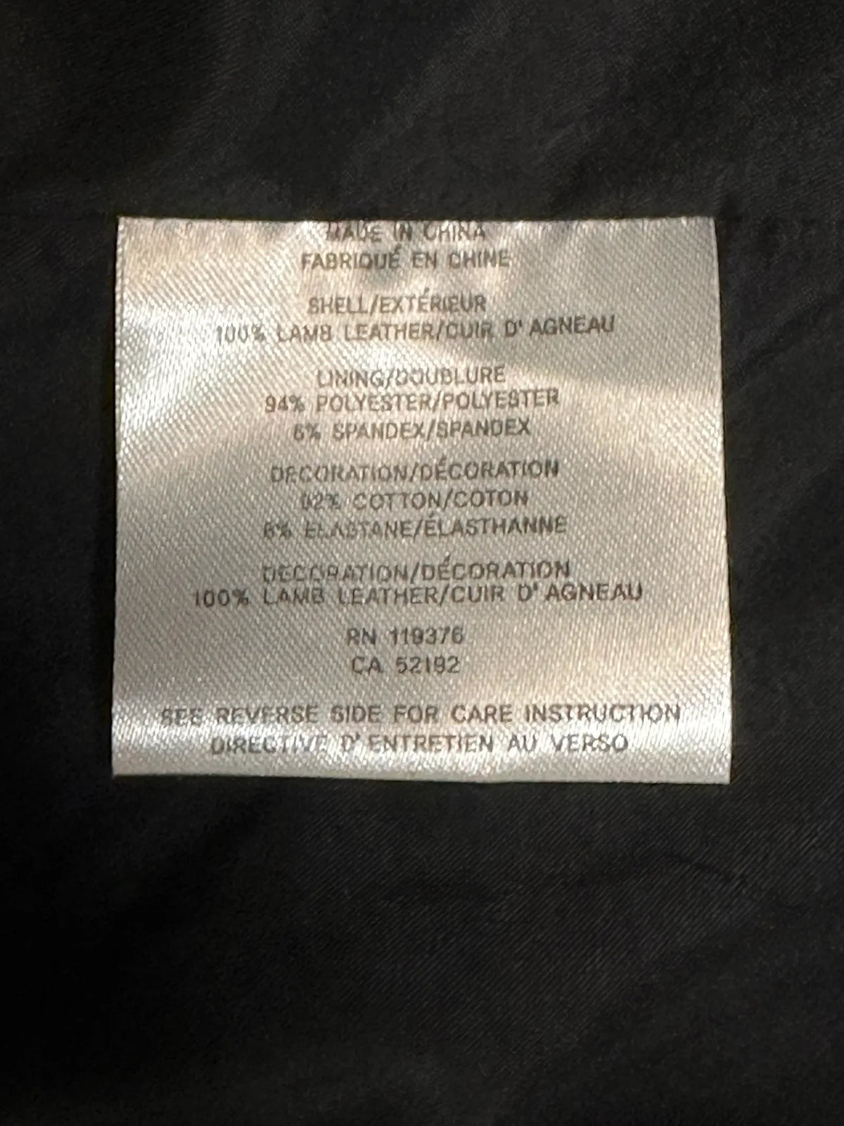 Helmut Lang-skinnjacka