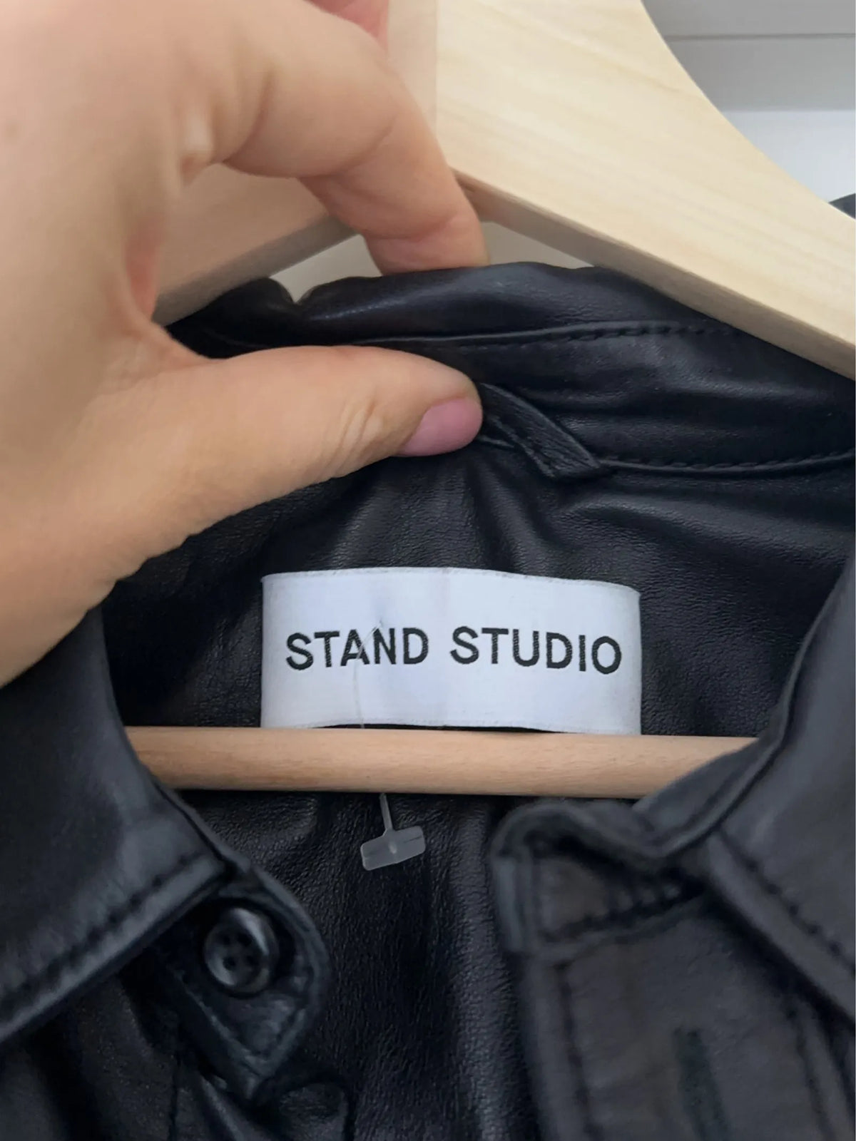 Stand Studio-skinnskjorta