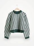 & Other Stories Houndstooth Sweater