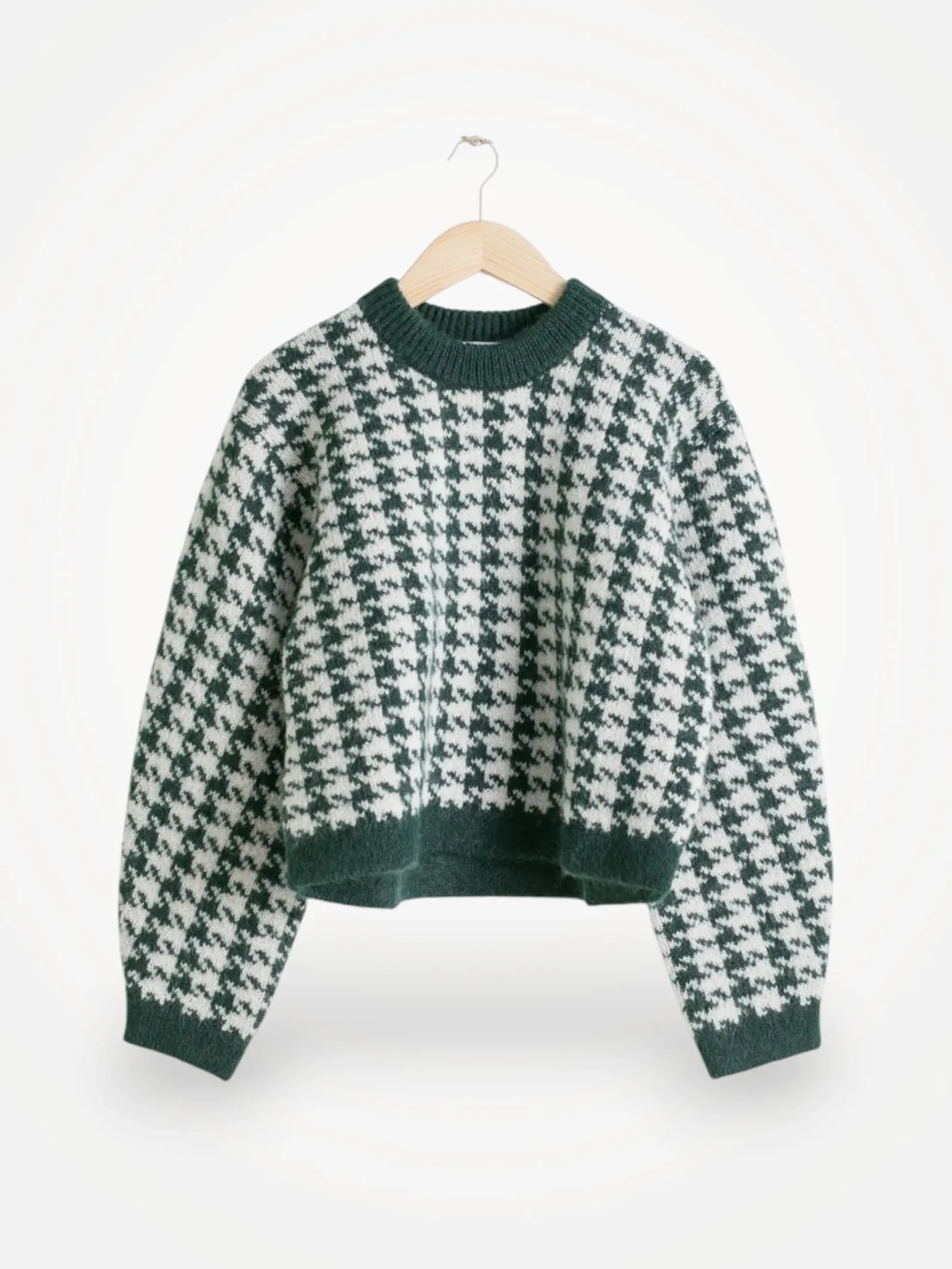 & Other Stories Houndstooth Sweater