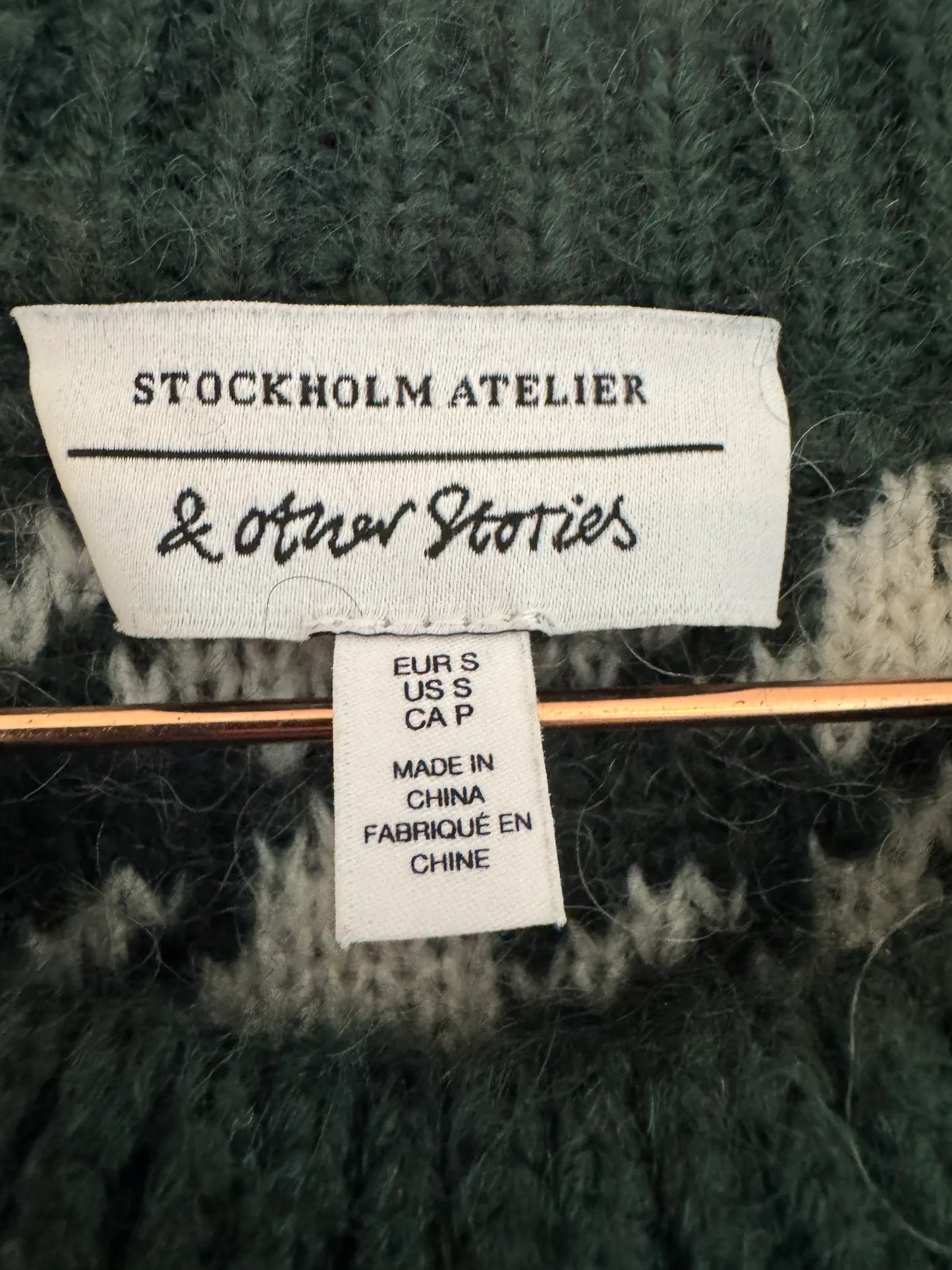 & Other Stories Houndstooth Sweater