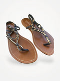 Ralph Lauren-skinnsandaler