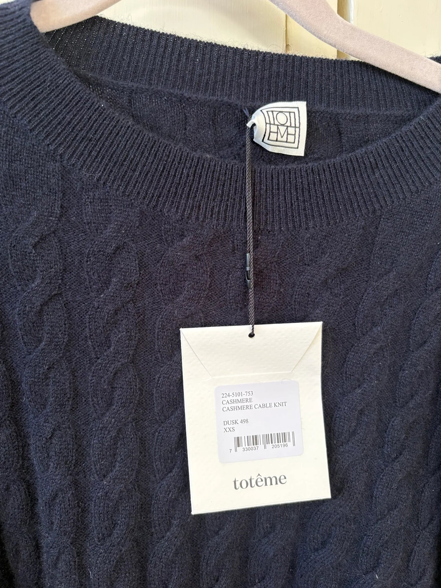 Toteme Cashmere Cable Knit Sweater