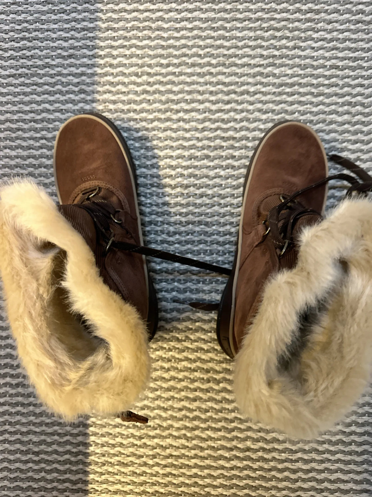 Sorel Torino Tobacco Flax-skinnvinterskor NWOT