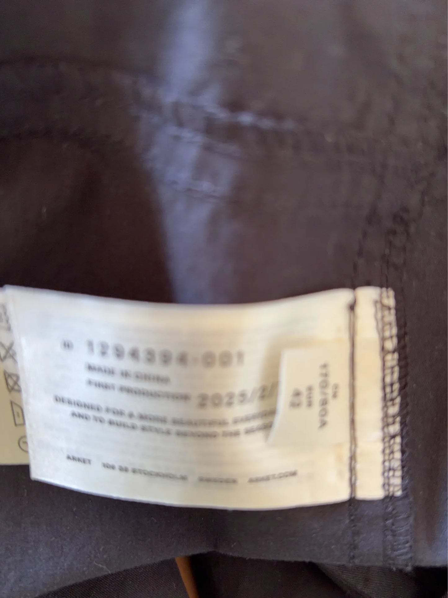 Arket Barrel Leg-byxor NWOT