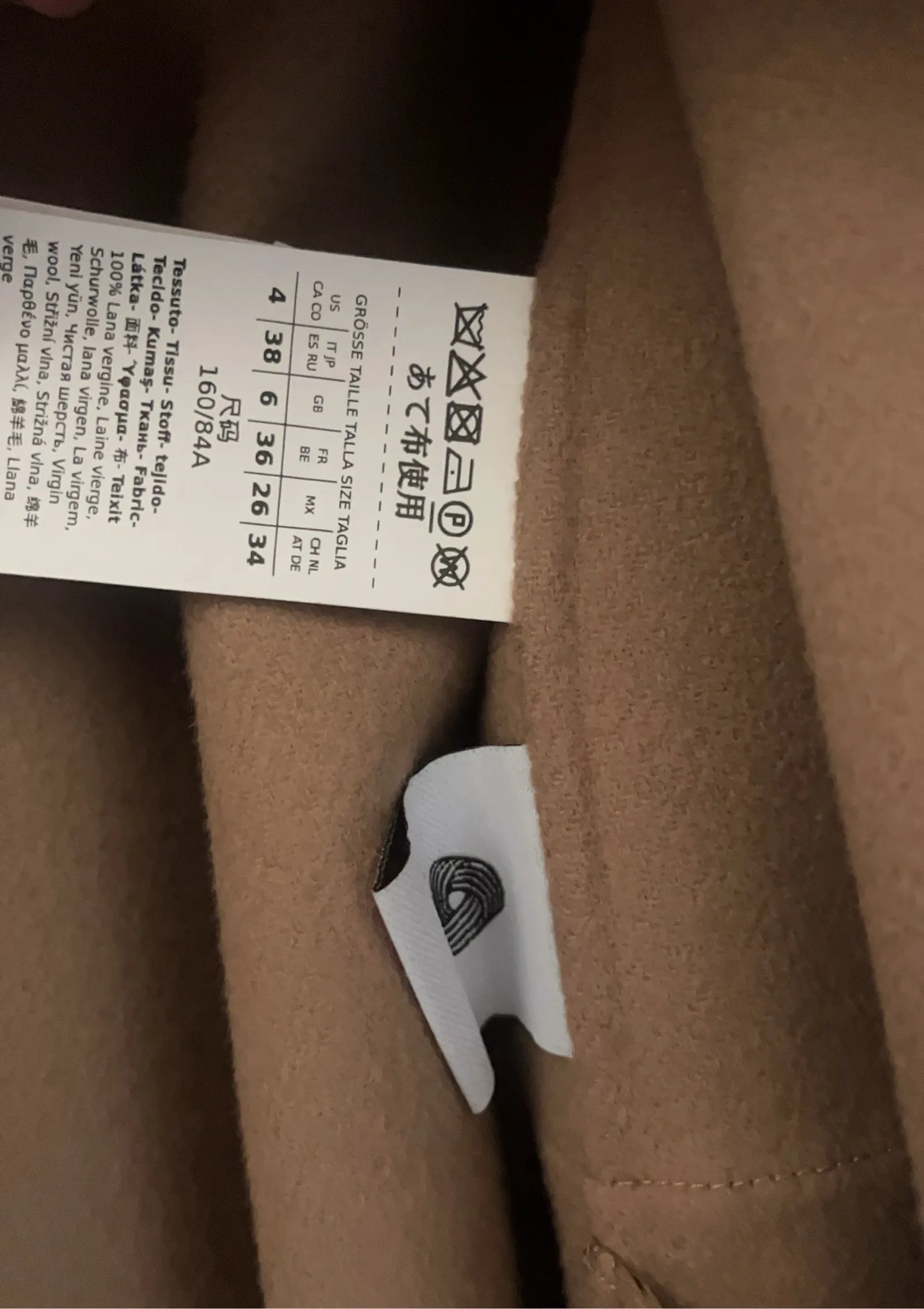 Max Mara-ullkappa NWOT