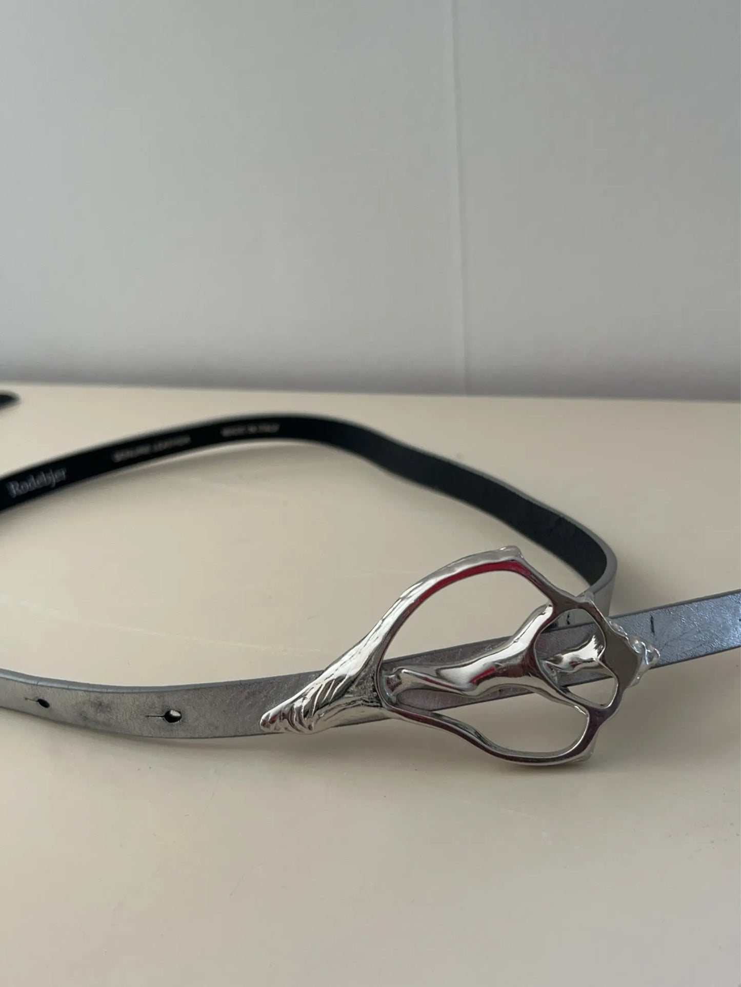 Rodebjer Silver Shell Belt Belt