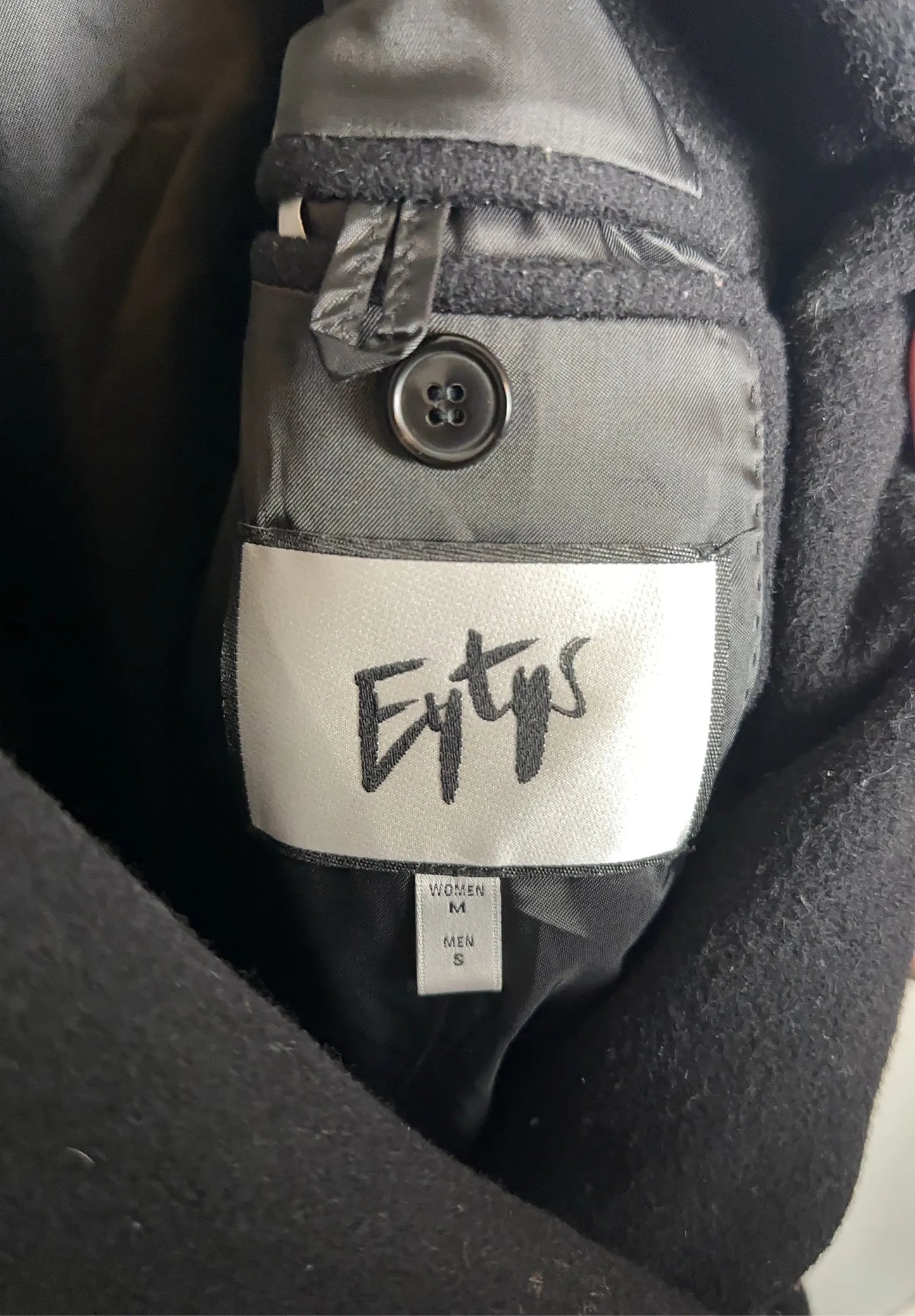 Eytys Genesis Black-ullkappa