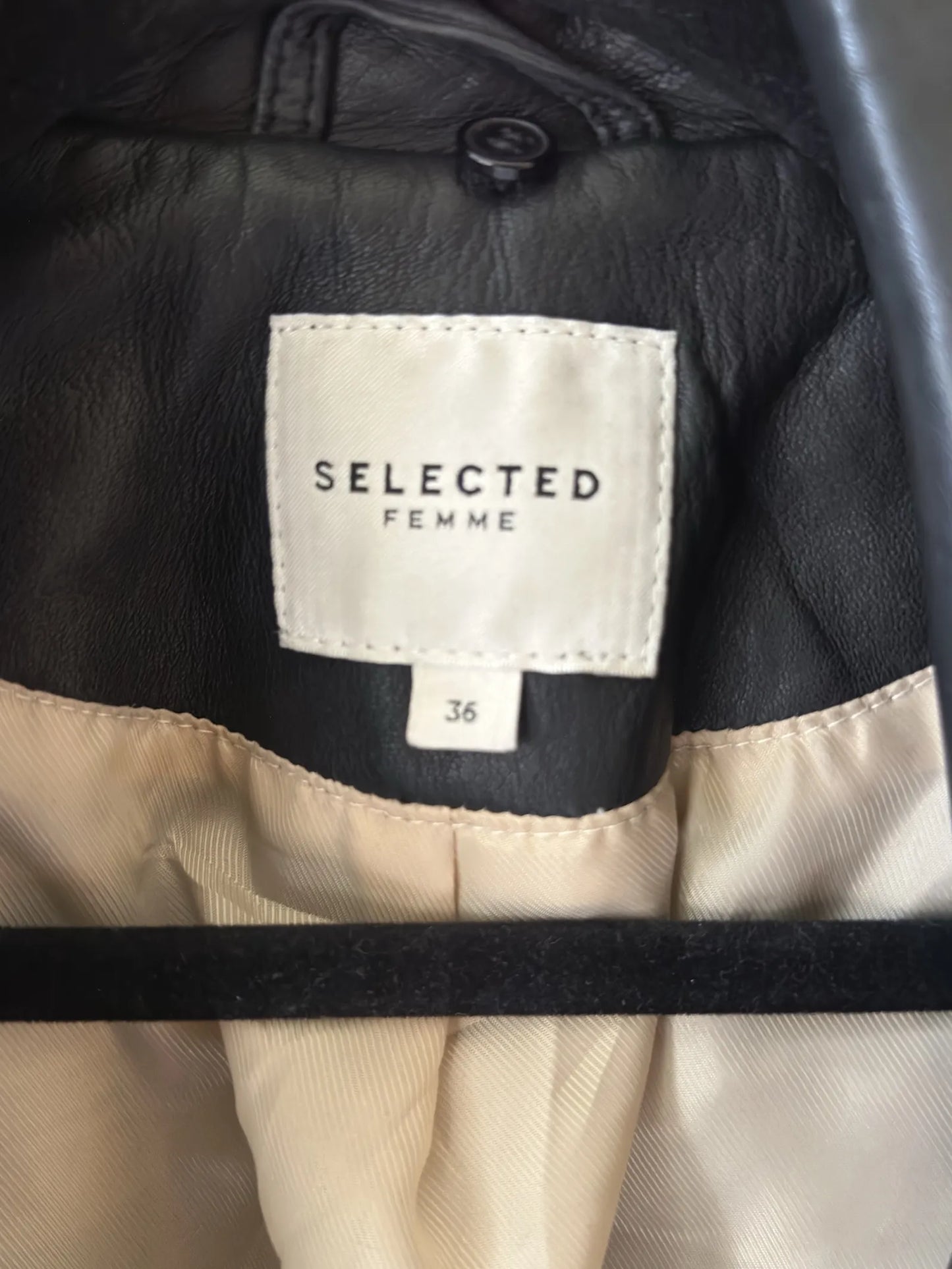 SELECTED Leather jacket