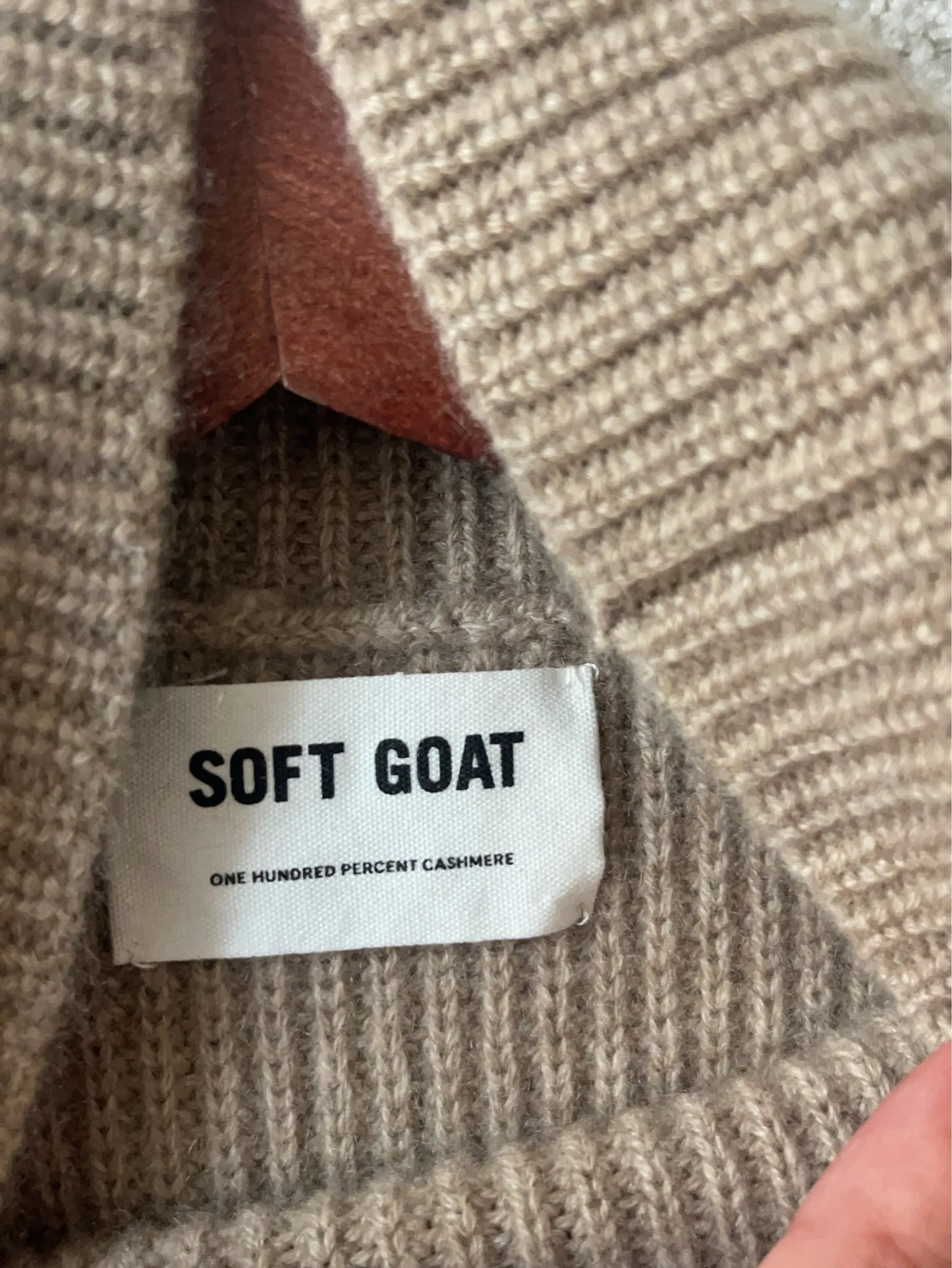 Soft Goat-kashmirväst NWOT