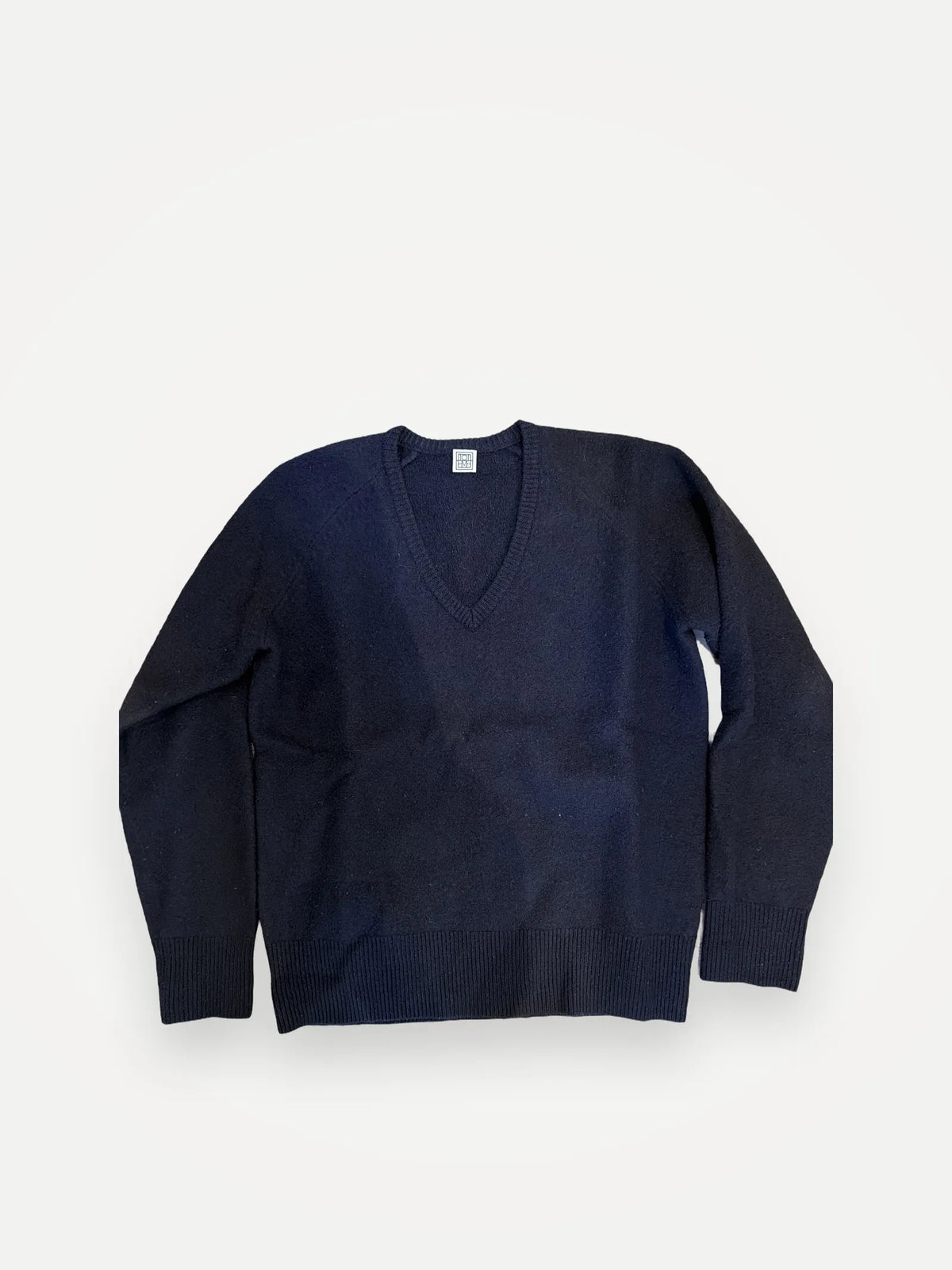 Toteme Soft Felted Merino Knit-ulltröja