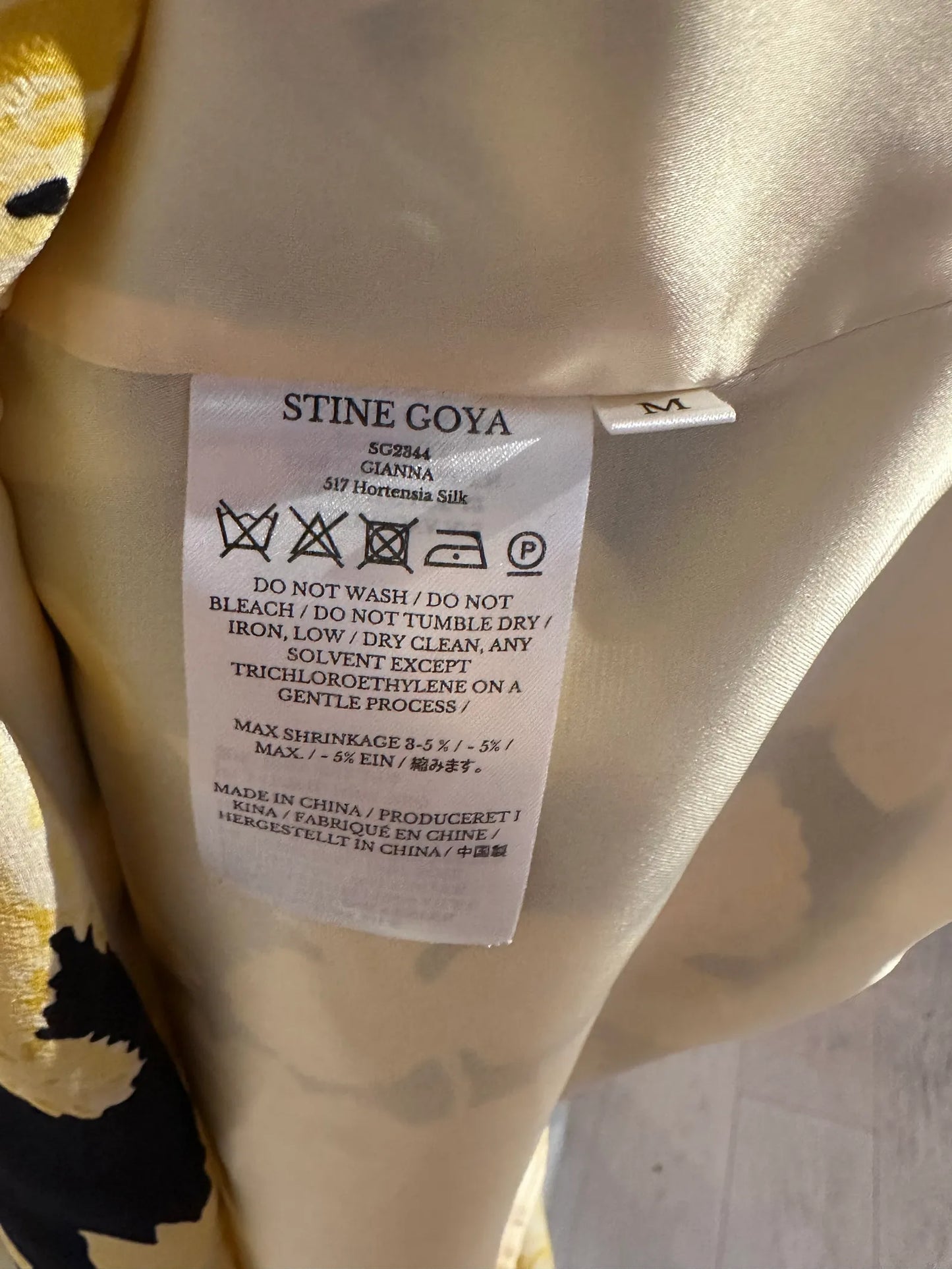 Stine Goya Gianna 517 Hortensia Silk Dress