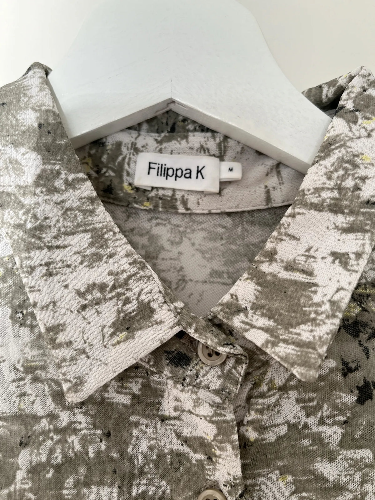 Filippa K Sheer Print Shirtdress Dress