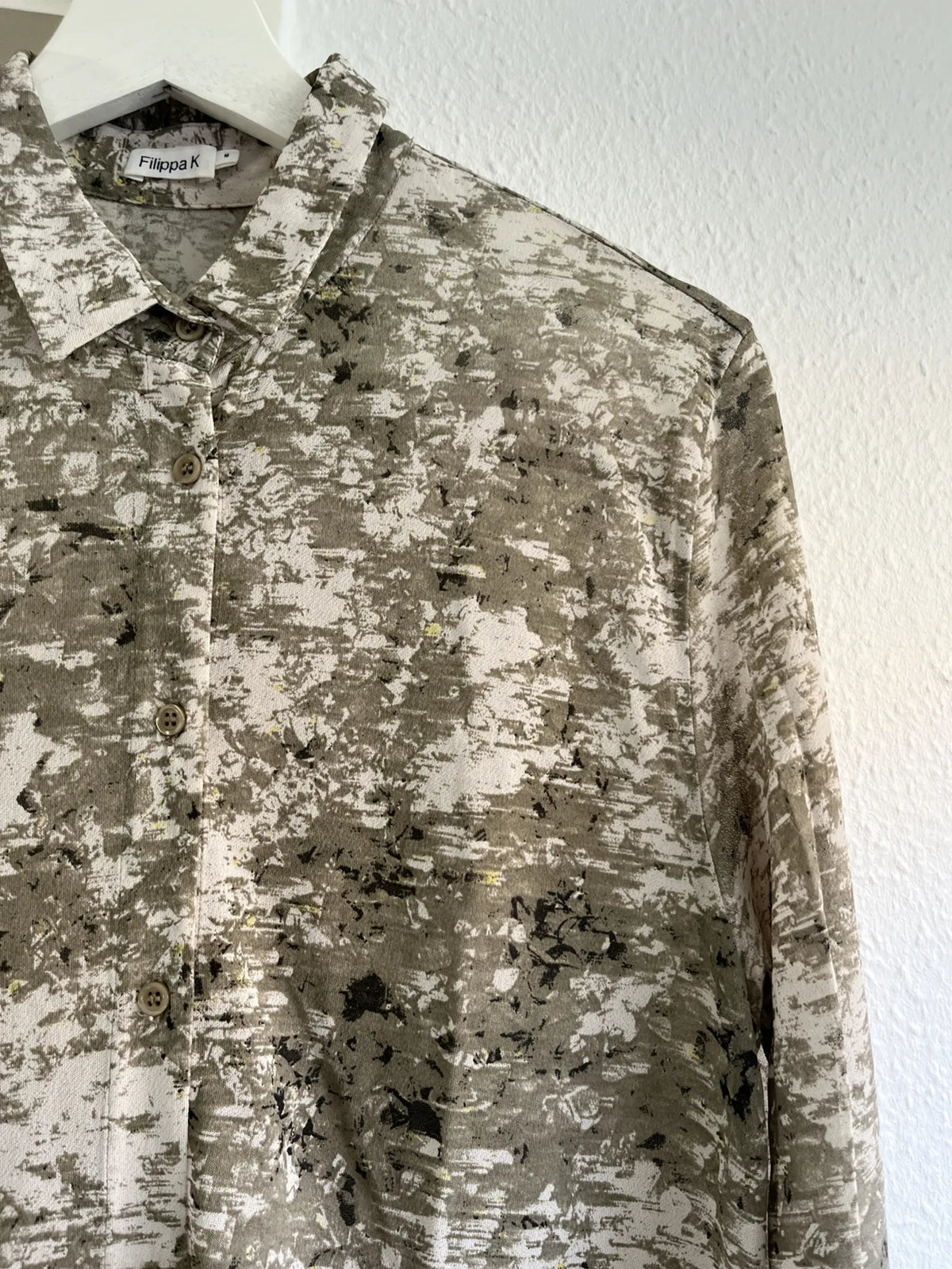 Filippa K Sheer Print Shirtdress Dress