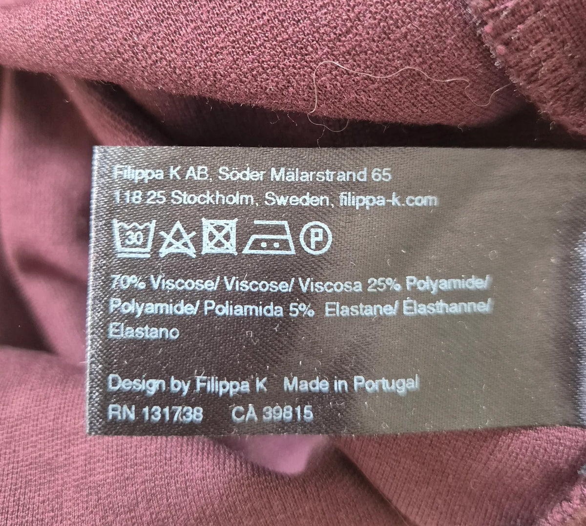 Filippa K Tailored Jersey Dress