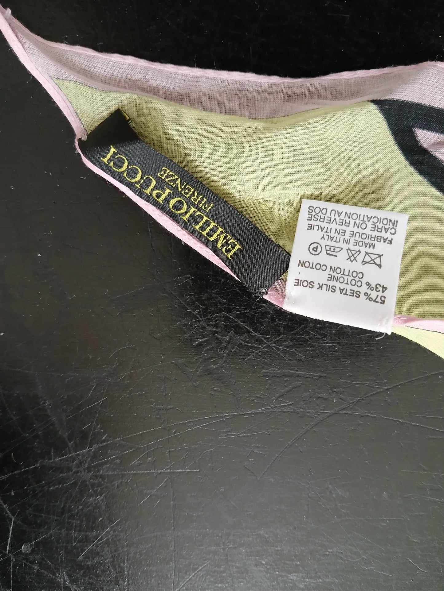 Emilio Pucci-sidensjal