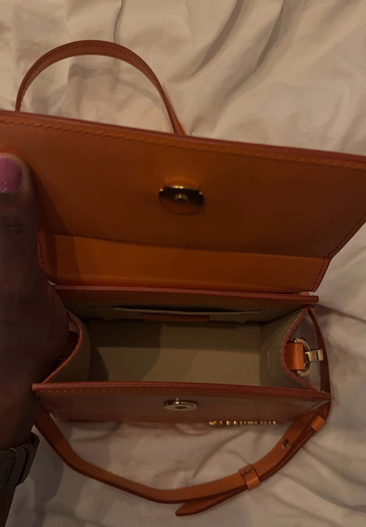 Jacquemus-skinnhandväska NWOT