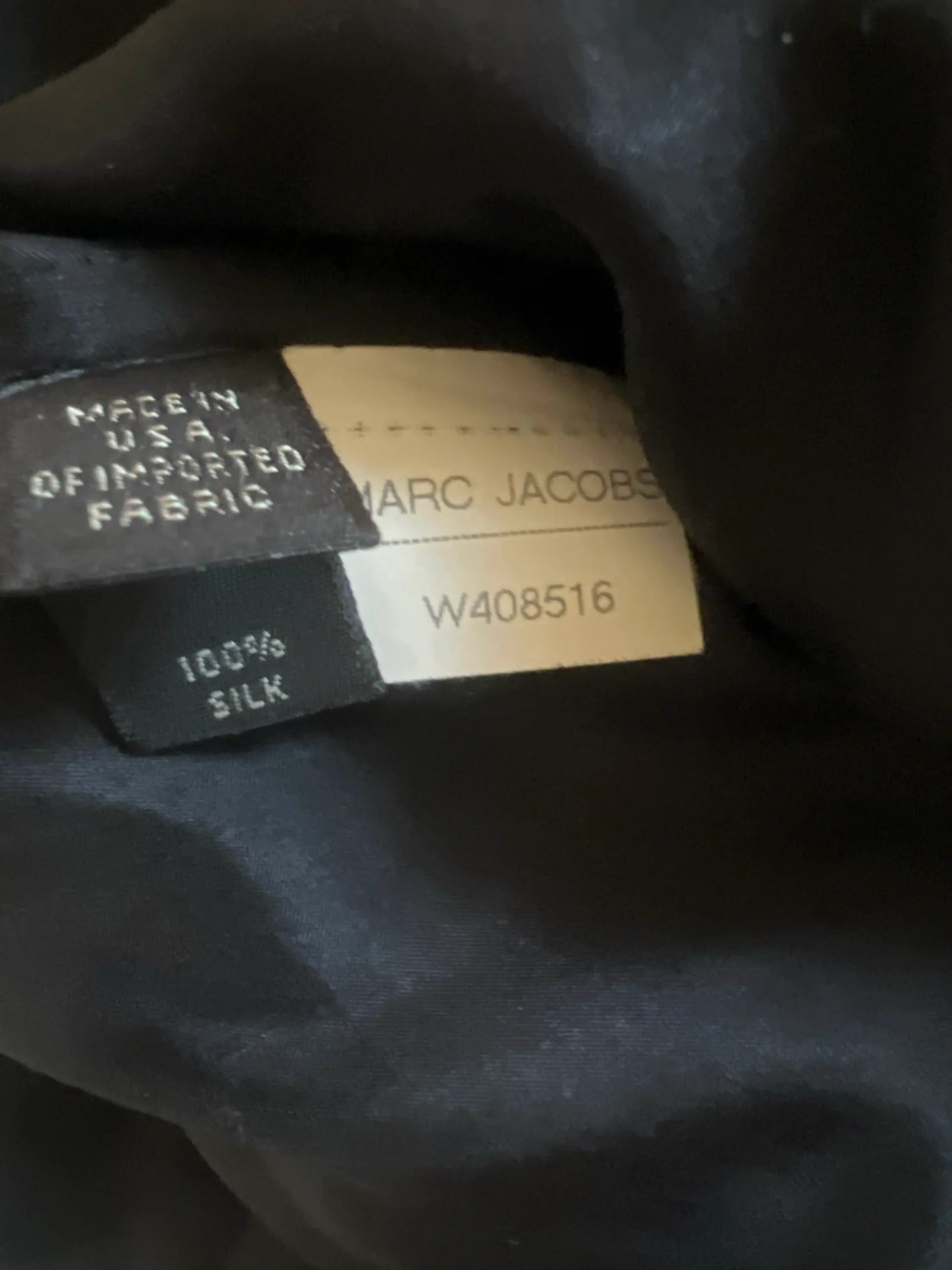 Marc Jacobs Silk Slip Style: W408516 Dress