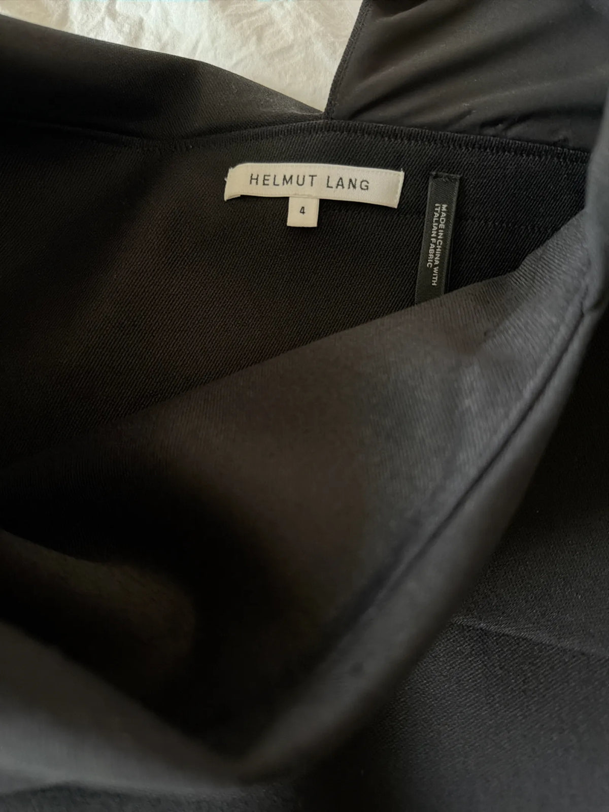 Helmut Lang-ullklänning