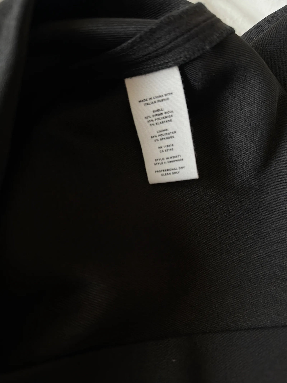 Helmut Lang-ullklänning