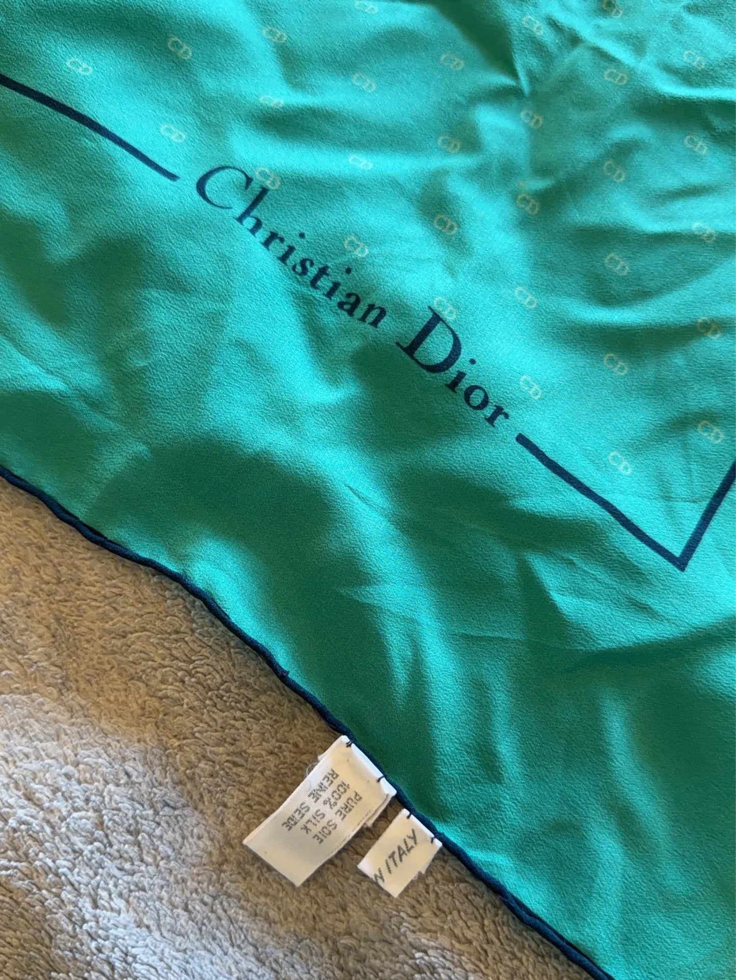 Christian Dior-sidensjal