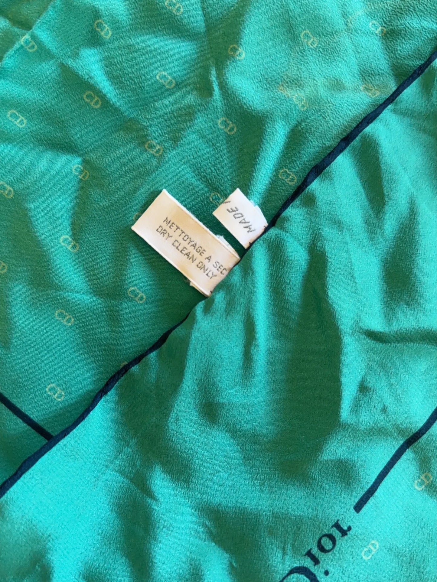 Christian Dior-sidensjal