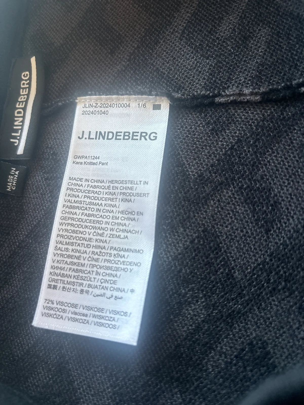 J.Lindeberg Kera Knitted-byxor NWOT