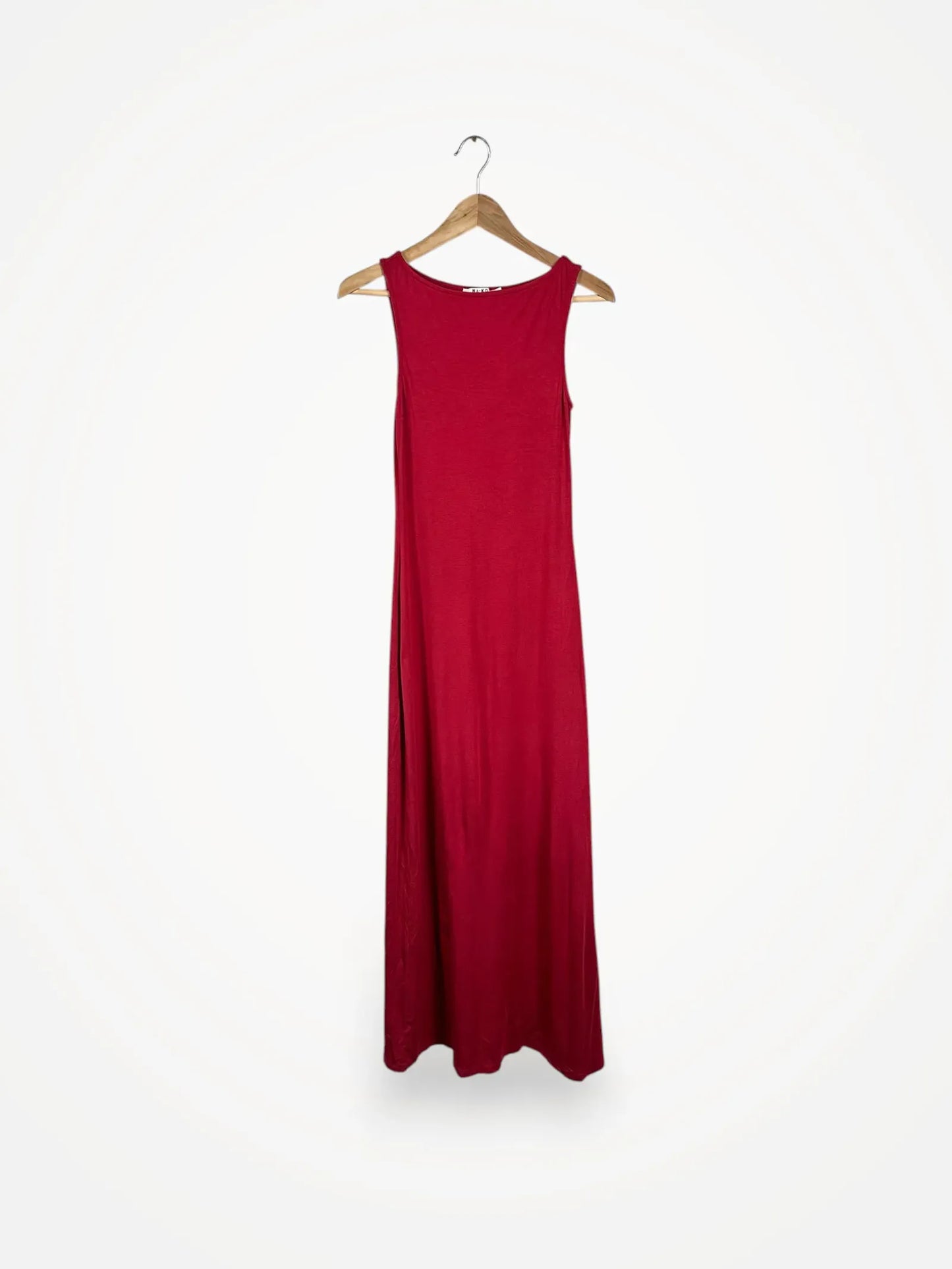 NA-KD Soft Line Boat Sleeveless Maxi-klänning
