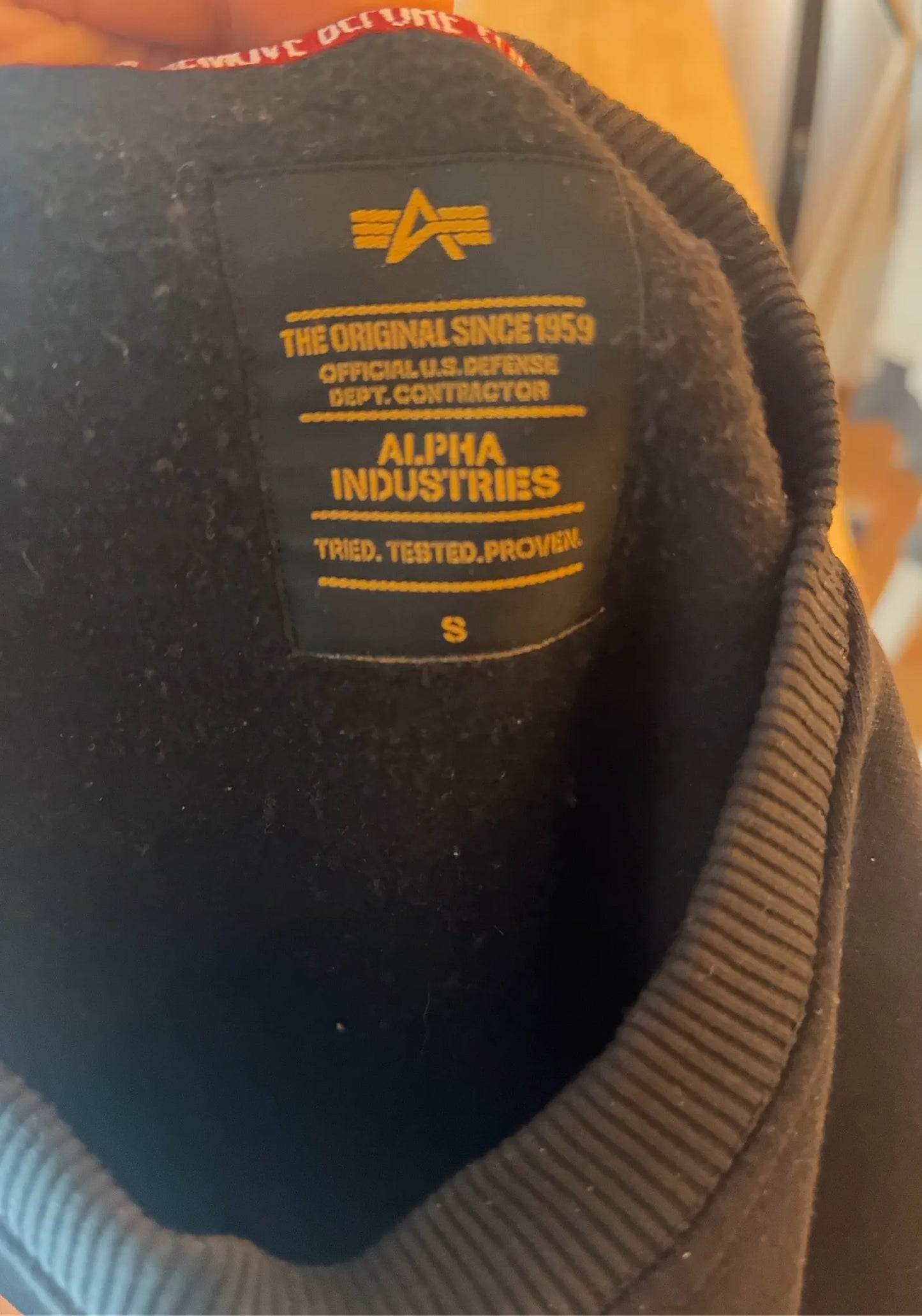 Alpha Industries Alpha Label Sweatshirt
