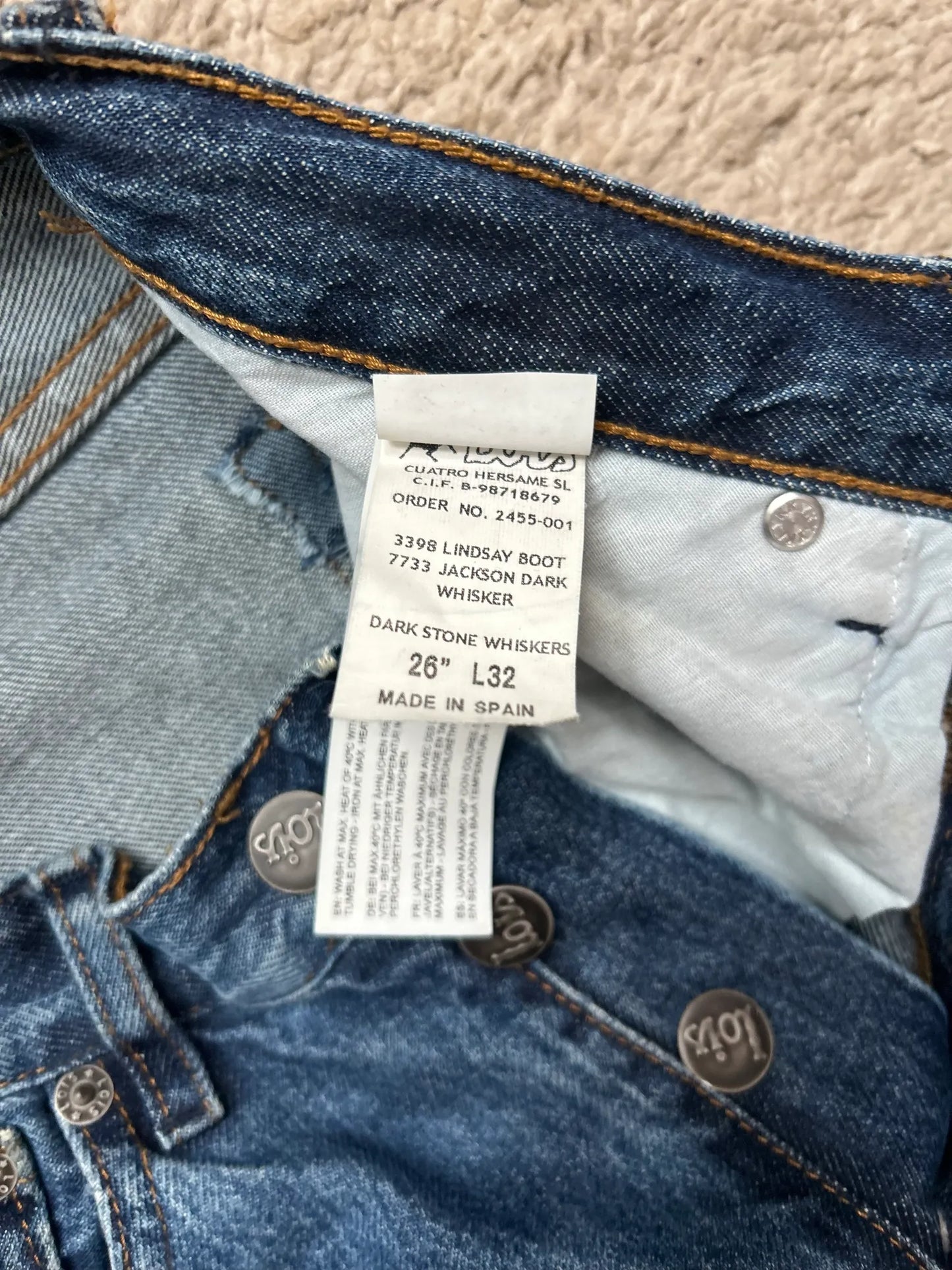 Lois Lindsay (jackson Dark Whisker)-jeans