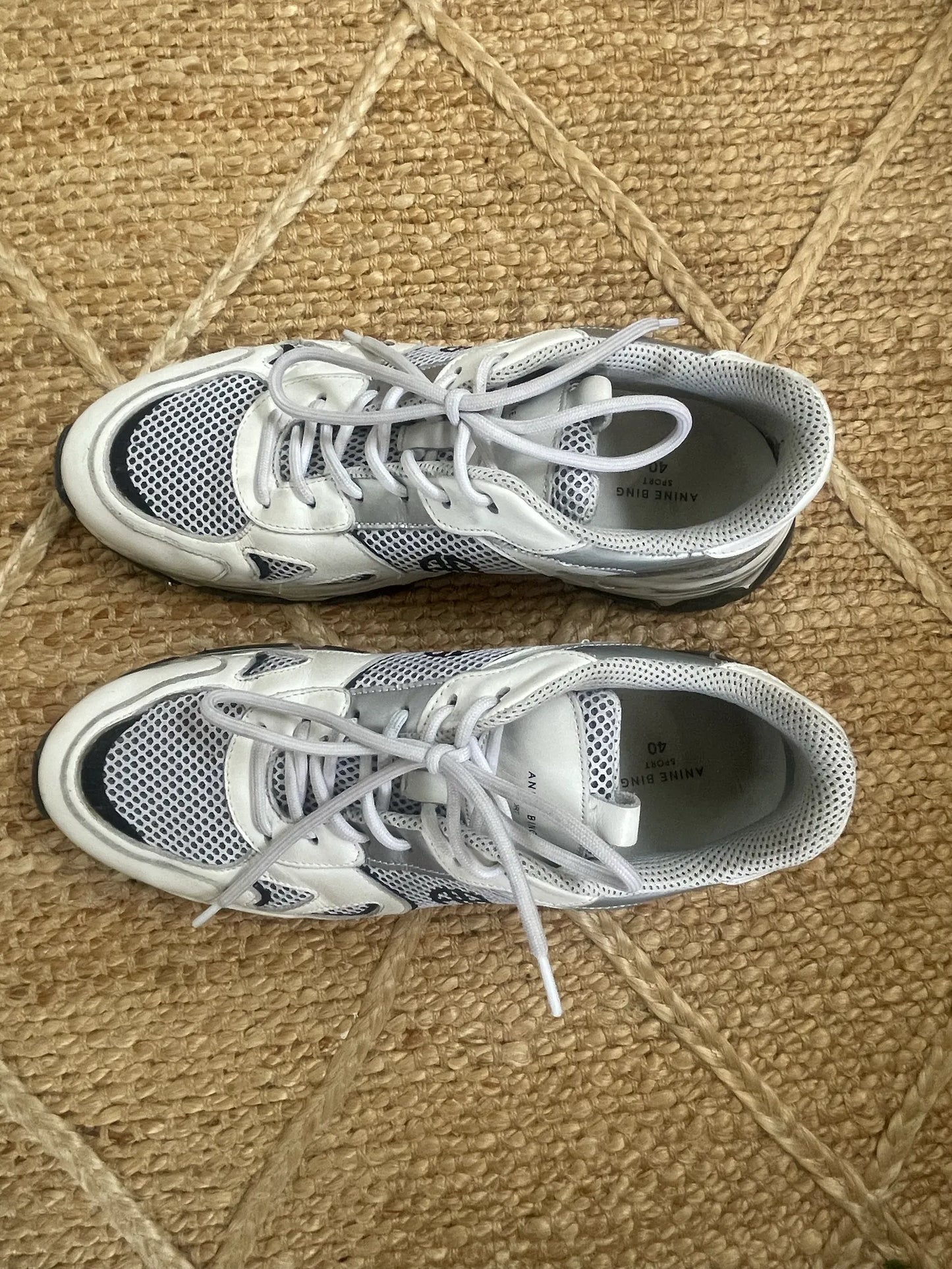 Anine Bing-skinnsneakers