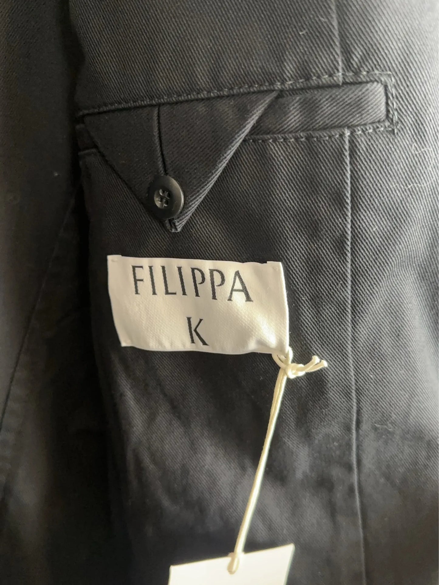 Filippa K Christopher Cotton-kavaj NWT