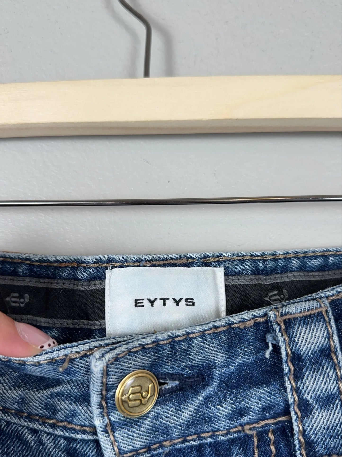 Eytys Titan Stone Indigo-jeans