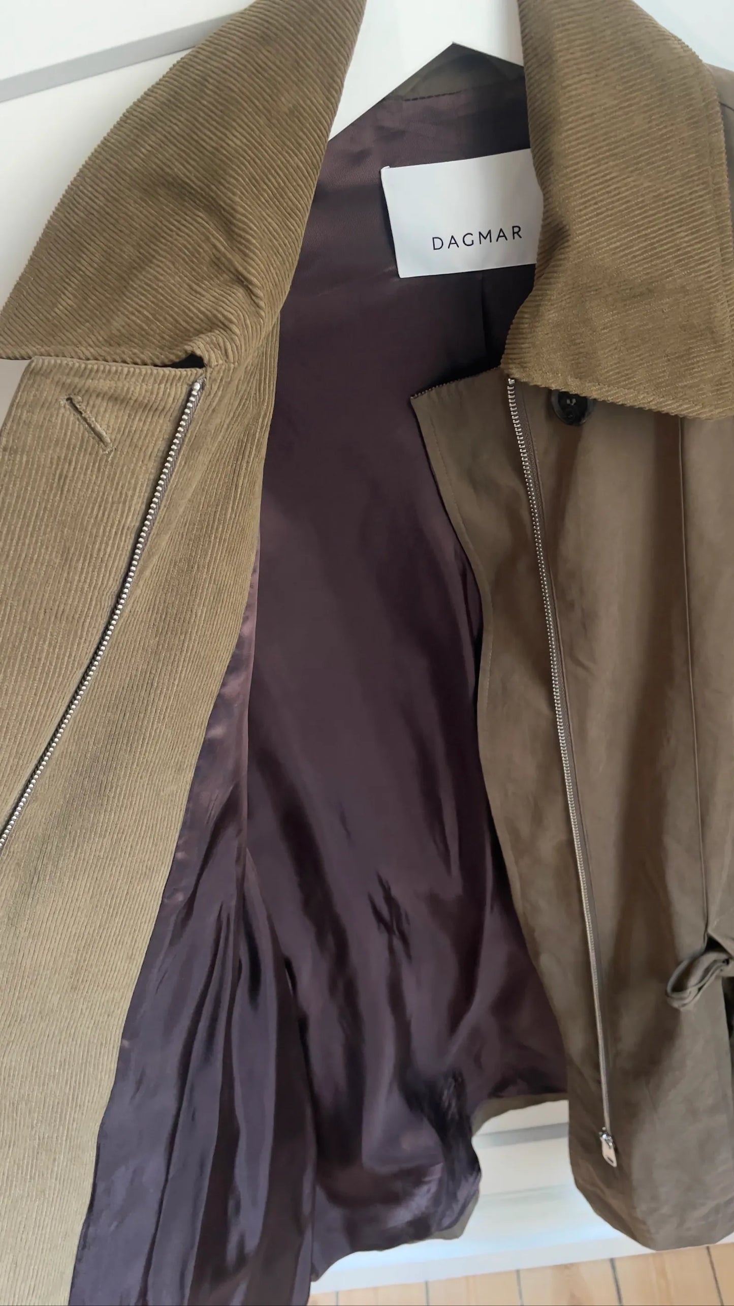 Dagmar Field Cotton-fritidsjacka NWOT