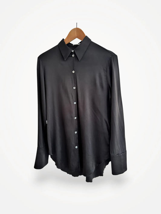 Filippa K Tailored Silk-sidenskjorta