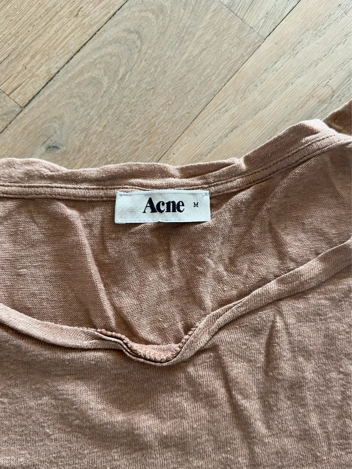 Acne Studios Wonder Linen-linnet-shirt