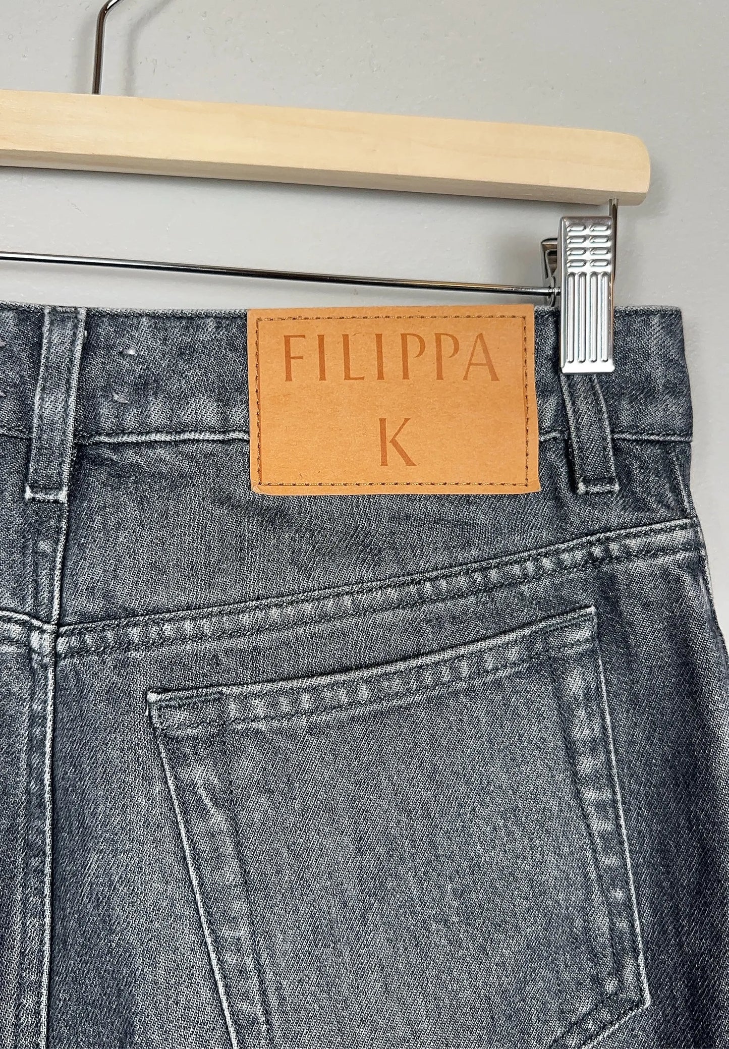 Filippa K Long Slit Denim Skirt