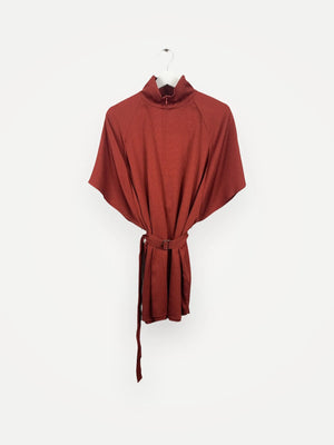 Filippa K Zip Collar Belt Blouse