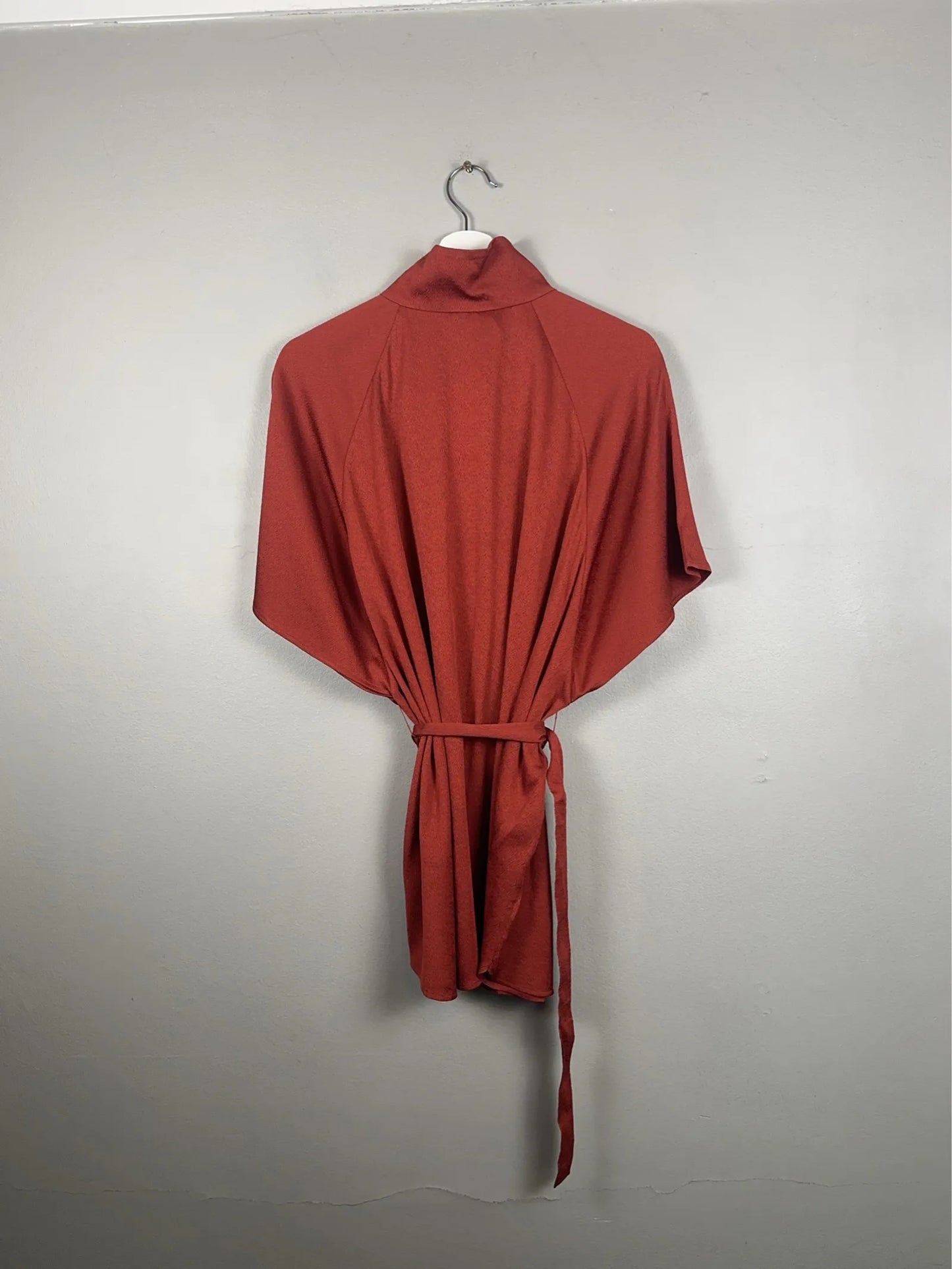 Filippa K Zip Collar Belt Blouse
