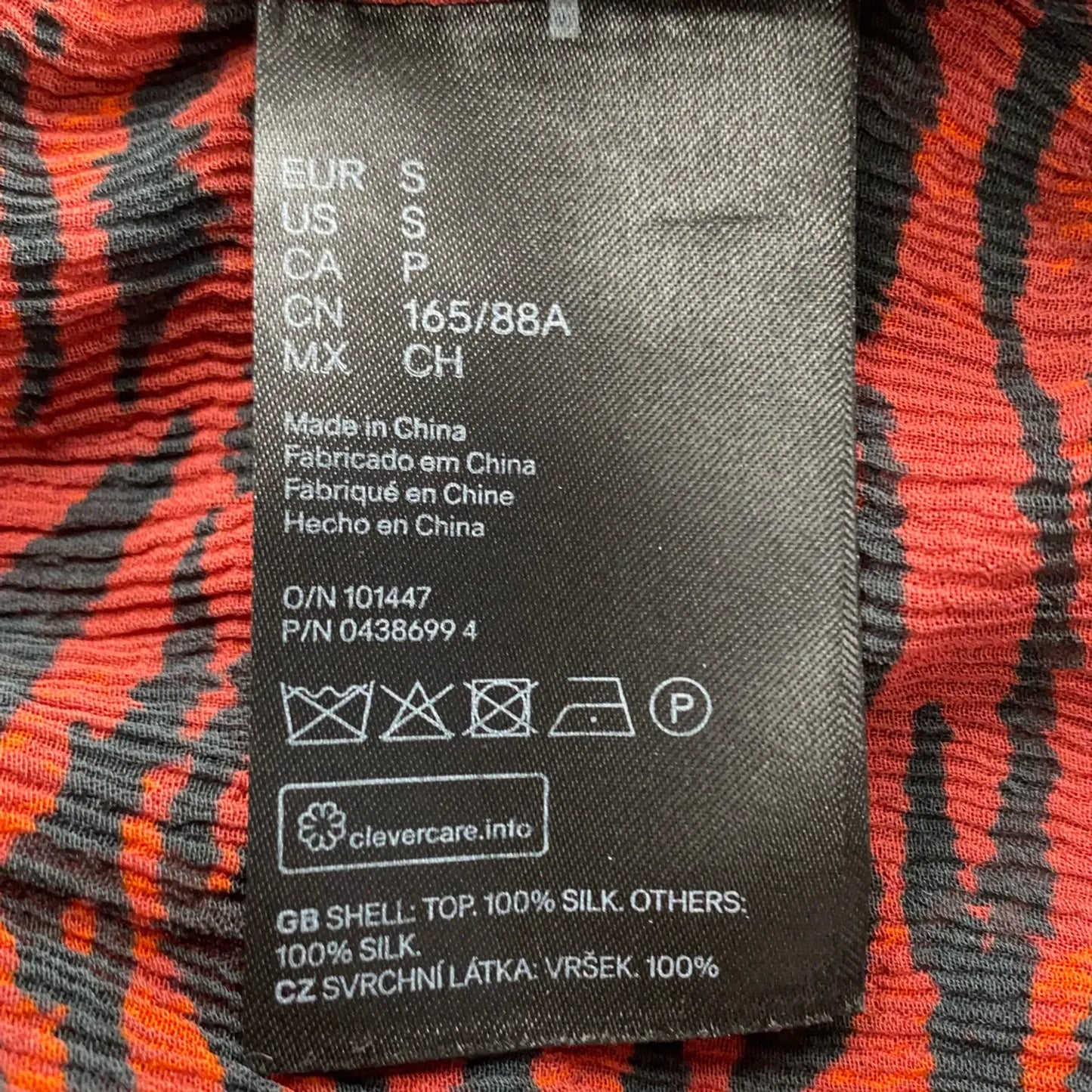 Kenzo X H&M-sidenklänning