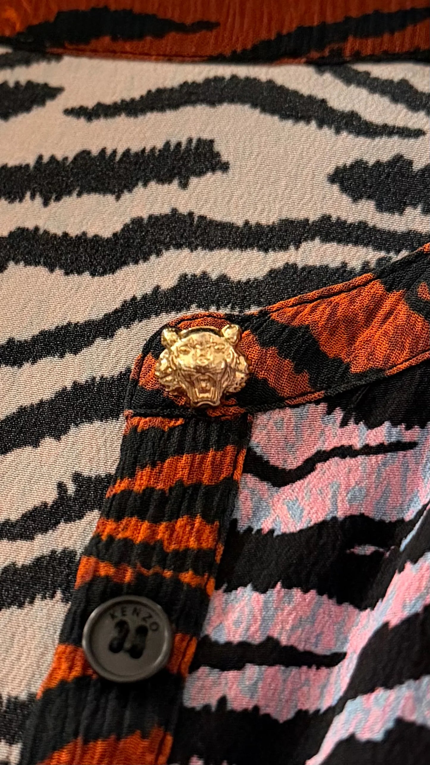 Kenzo X H&M-sidenklänning