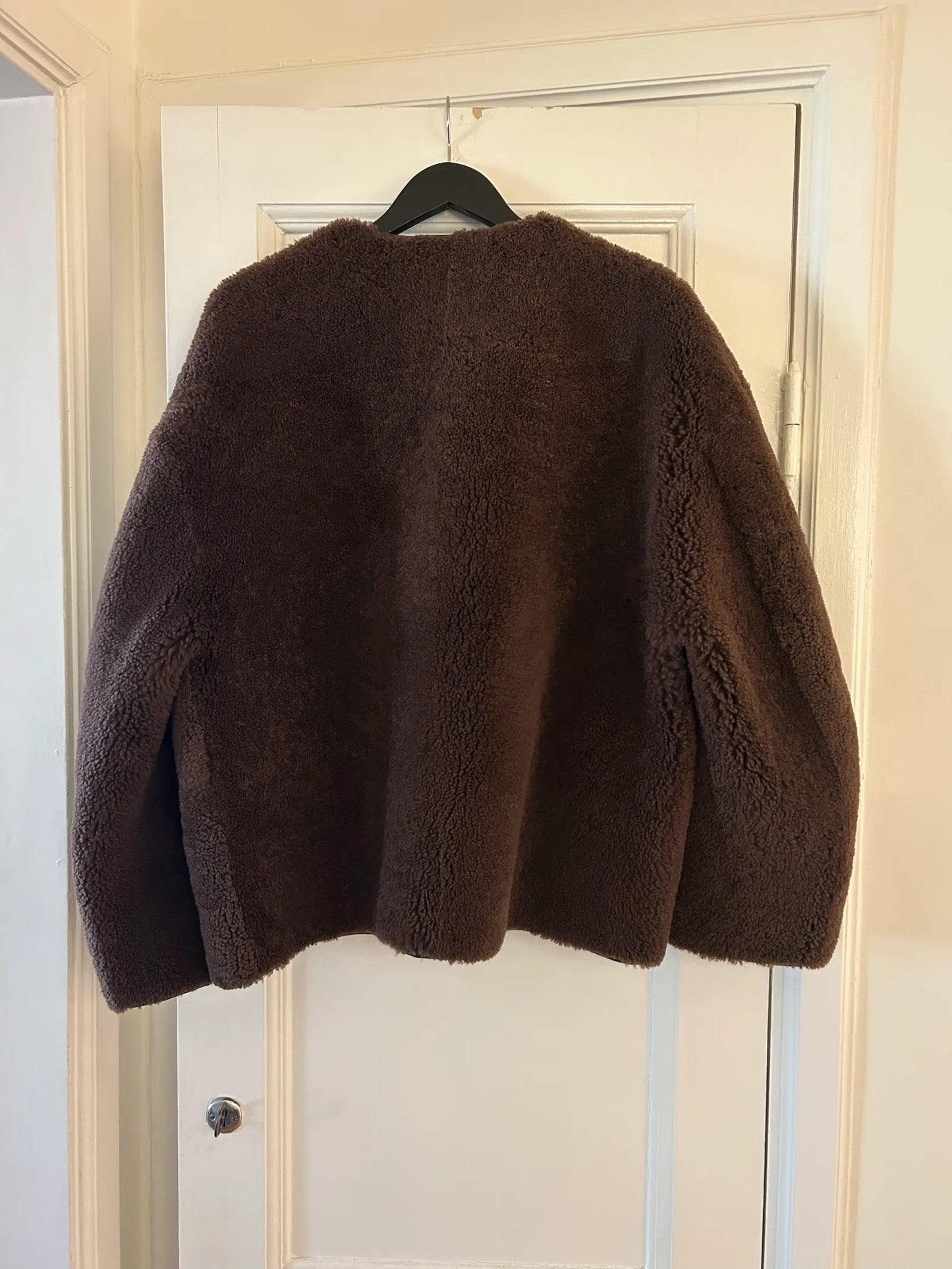 Toteme Teddy Shearling Clasp-pälsjacka