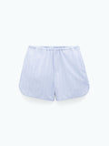 Filippa K Striped Drawstring-shorts NWOT