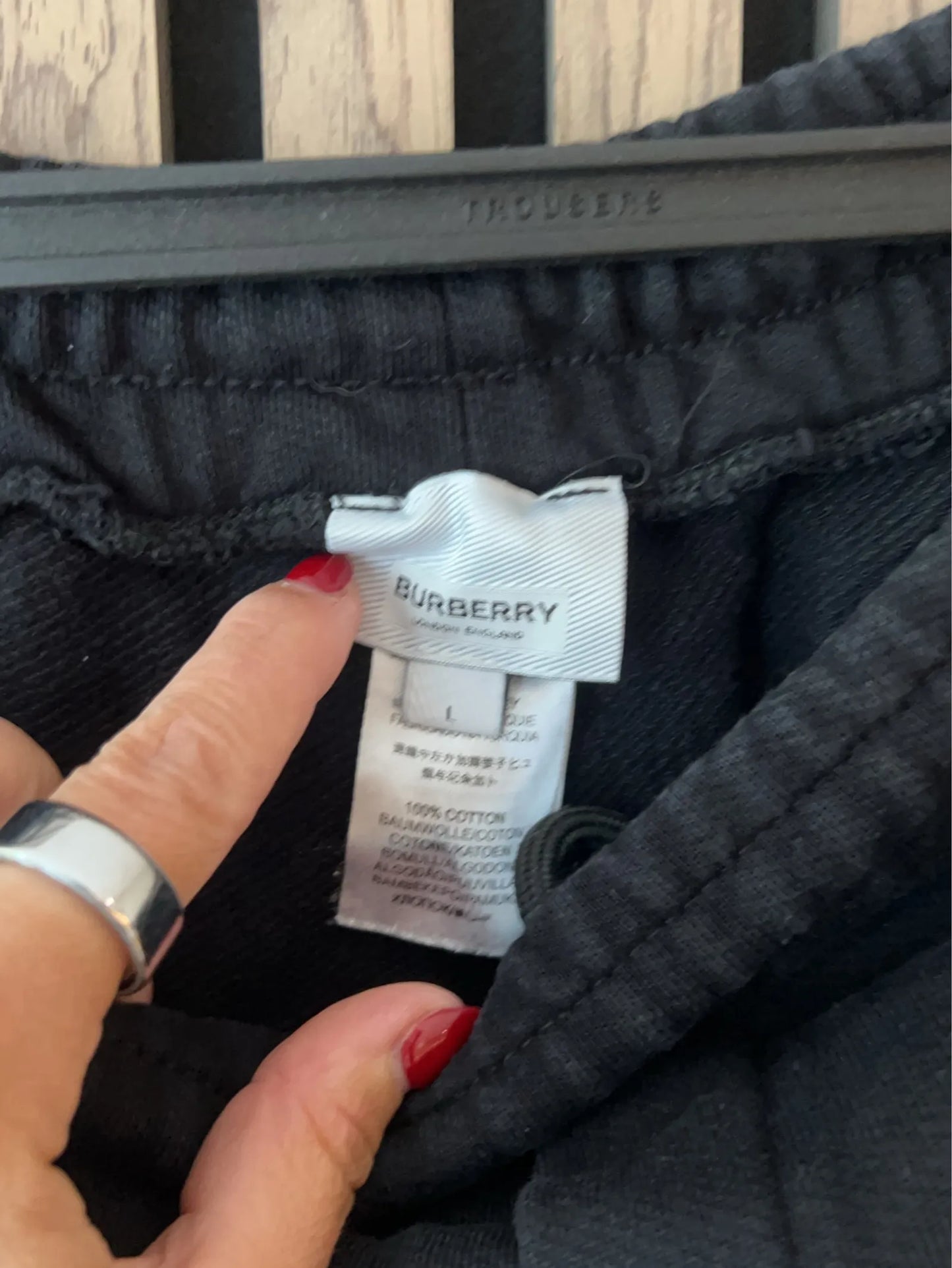Burberry-träningsbyxor